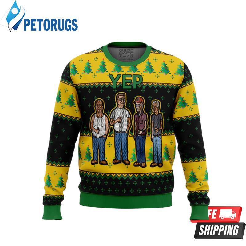 King-of-the-Hill-Yep-Ugly-Christmas-Sweaters