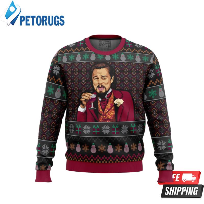 Laughing-Leo-DiCaprio-Meme-Ugly-Christmas-Sweaters