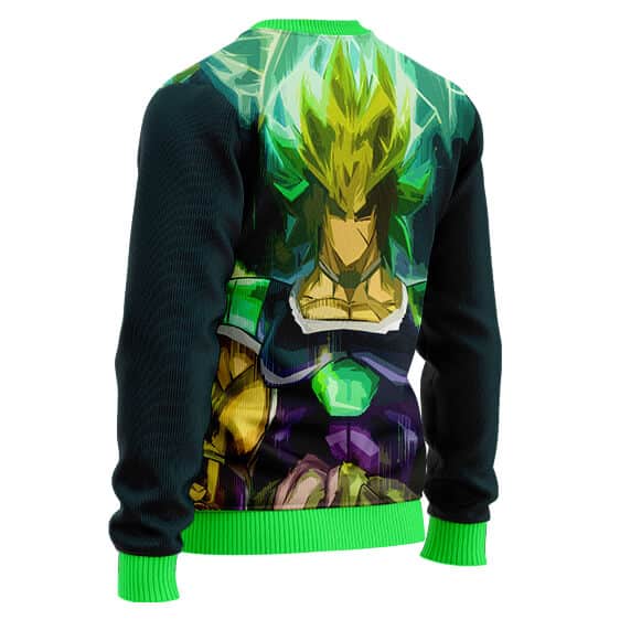 Legendary-Saiyan-Broly-Vibrant-Aura-Ugly-Sweater-2