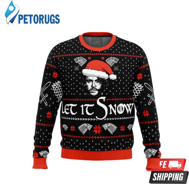Let-it-Snow-Jon-Game-of-Thrones-Ugly-Christmas-Sweaters