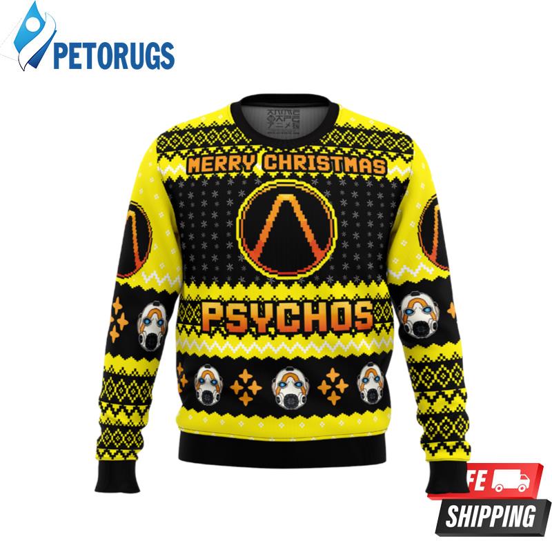 Merry-Christmas-Psychos-Borderlands-Ugly-Christmas-Sweaters