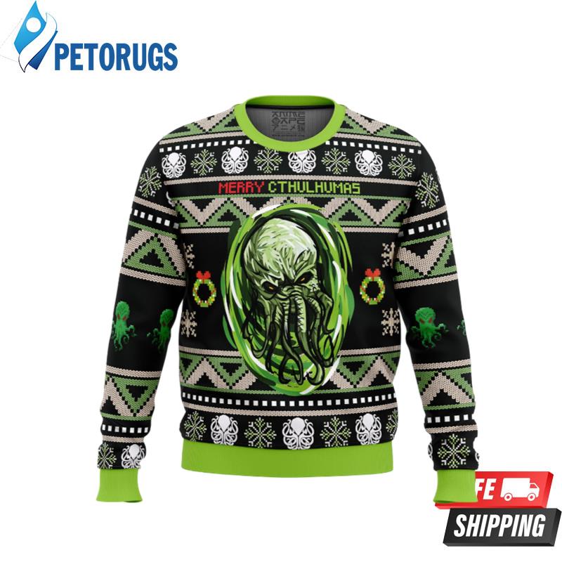 Merry-Cthulhumas-Cthulhu-Ugly-Christmas-Sweaters