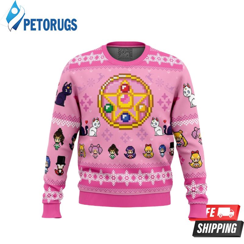 Merry-Senshi-Sailor-Moon-Ugly-Christmas-Sweaters