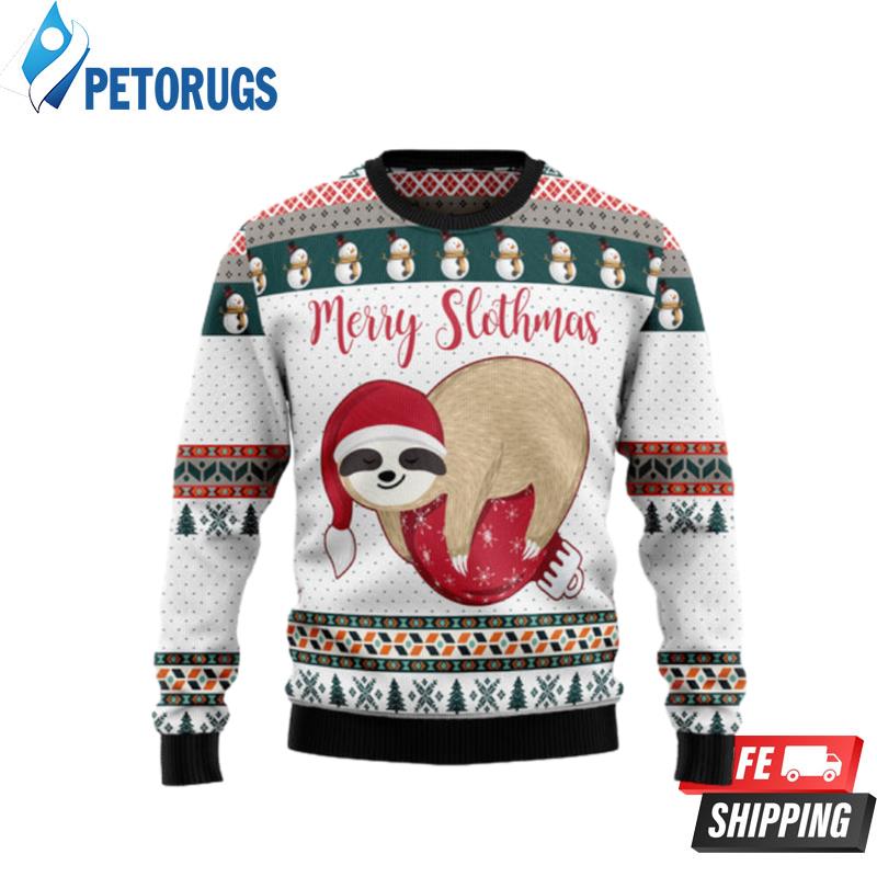 Merry-Slothmas-Ugly-Christmas-Sweaters
