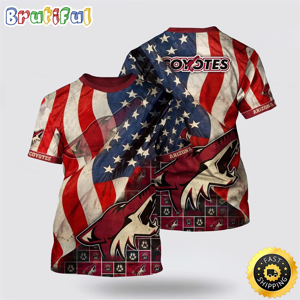 NHL_Arizona_Coyotes_All_Over_Print_T_Shirt_With_American_Flag_Pattern_Summer_T_Shirt_1_fehyz4