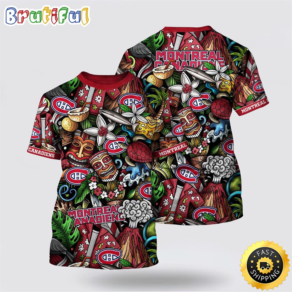 NHL_Montreal_Canadiens_All_Over_Print_T_Shirt_Tropical_Tiki_Pattern_Summer_T_Shirt_1_pbwtdr