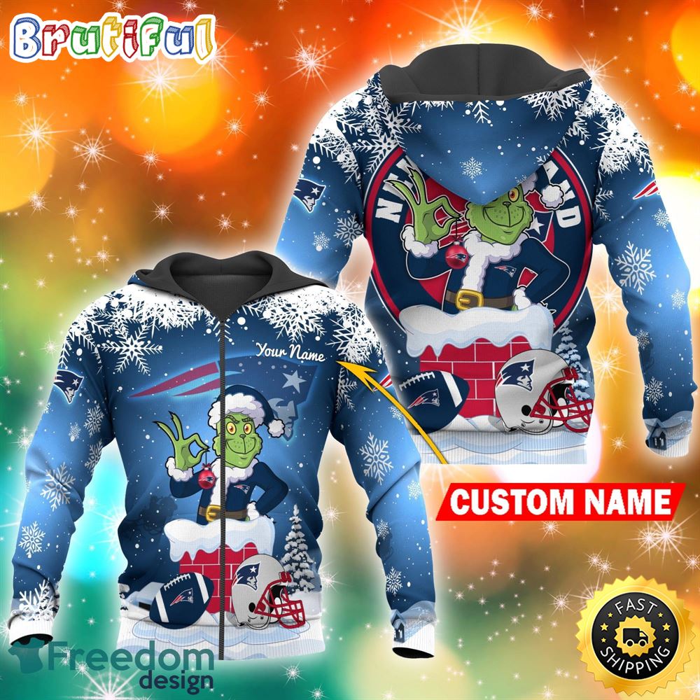 New_England_Patriots_NFL_Christmas_Grinch_in_Chimney_3D_Hoodie_Pullover_Prints_Custom_Name_dza5ga