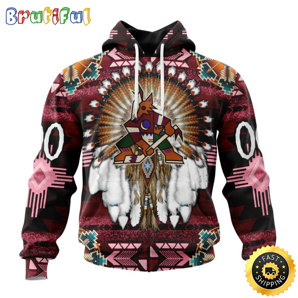 Personalized_NHL_Arizona_Coyotes_Hoodie_Special_Native_Costume_Design_3D_Hoodie_Unisex_Tshirt_Hoodie_cgkpiv