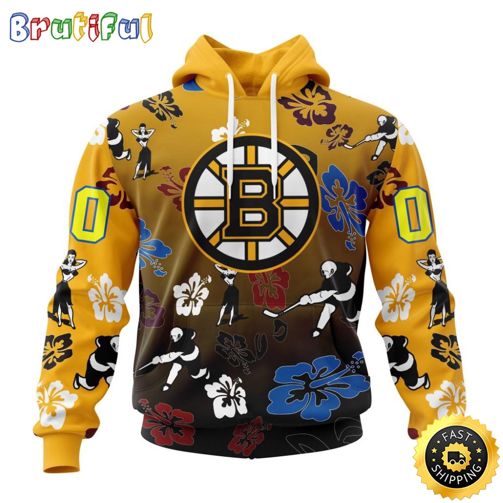 Personalized_NHL_Boston_Bruins_Hoodie_Hawaiian_Style_Design_For_Fans_Unisex_3D_Hoodie_rbydep