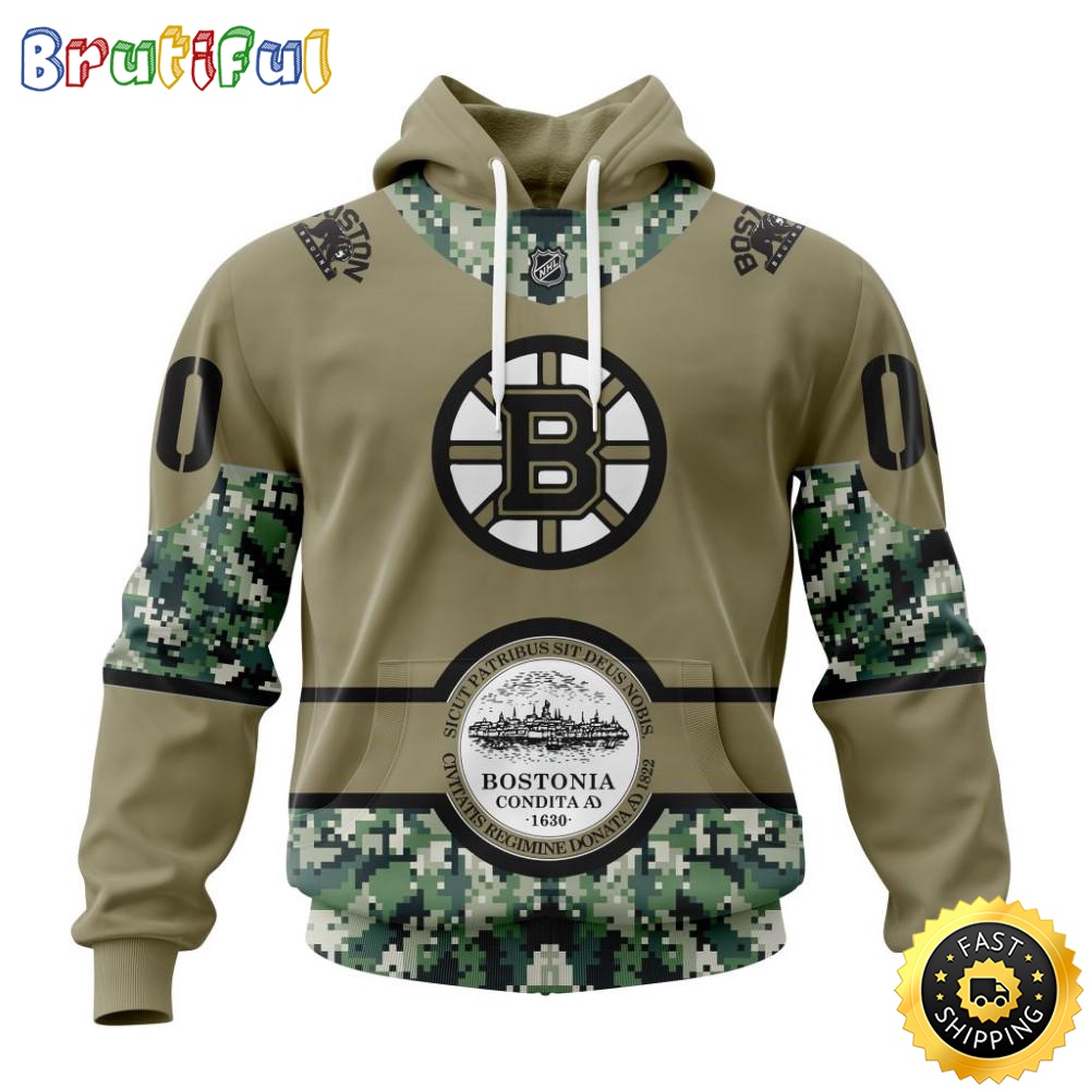 Personalized_NHL_Boston_Bruins_Hoodie_Military_Camo_With_City_Or_State_Flag_3D_Hoodie_Unisex_Tshirt_Hoodie_ughche