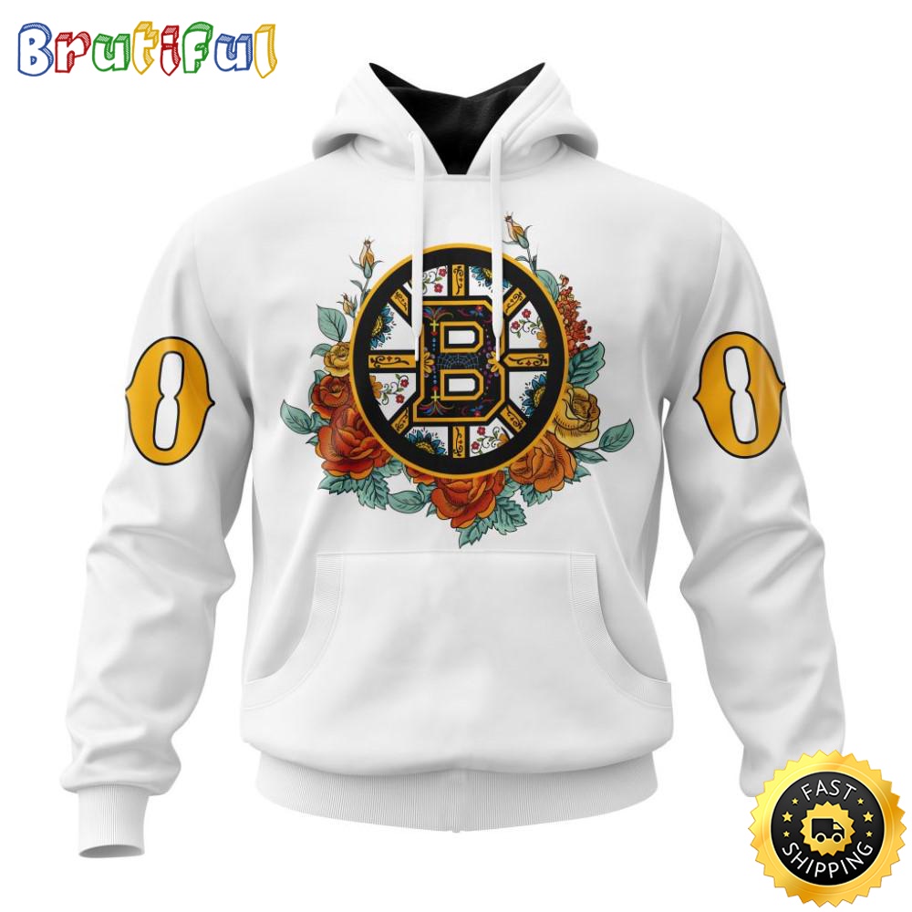Personalized_NHL_Boston_Bruins_Hoodie_Specialized_Dia_De_Muertos_3D_Hoodie_Unisex_Tshirt_Hoodie_lt8xrw
