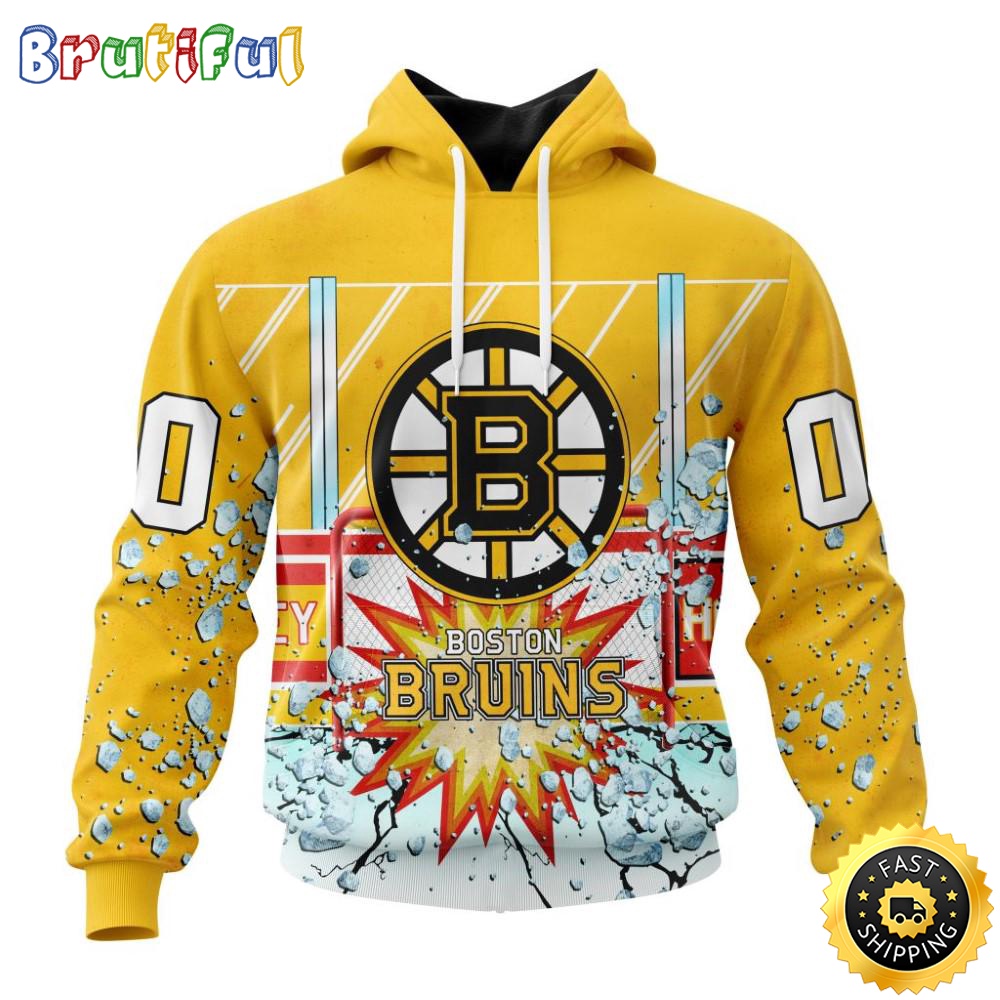 Personalized_NHL_Boston_Bruins_Hoodie_With_Ice_Hockey_Arena_3D_Hoodie_Unisex_Tshirt_Hoodie_ni1466