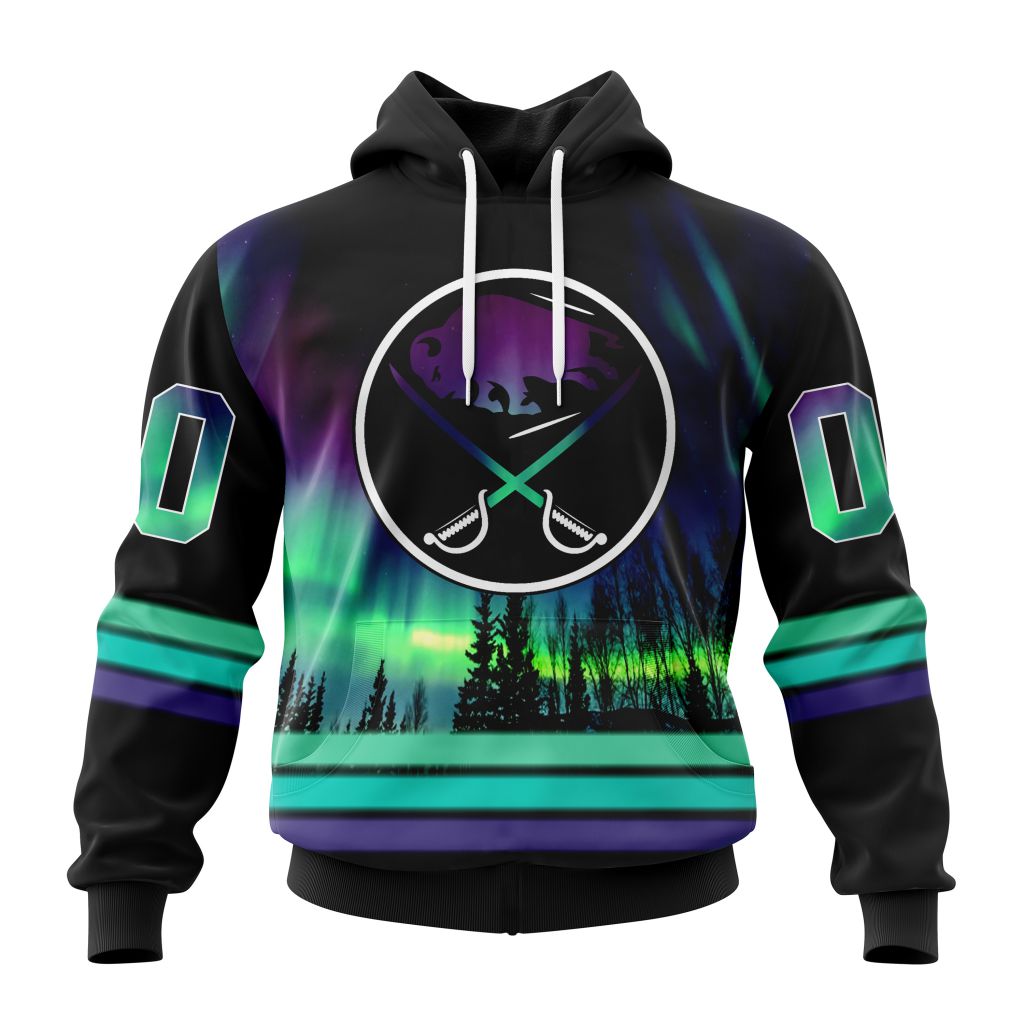 Personalized_NHL_Buffalo_Sabres_Hoodie_Special_Design_With_Northern_Lights_All_Over_Print_3D_Hoodie_Unisex_1_tsevib