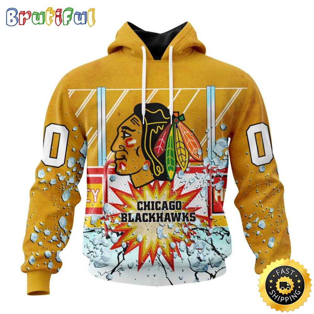 Personalized_NHL_Chicago_BlackHawks_Hoodie_With_Ice_Hockey_Arena_3D_Hoodie_Unisex_Tshirt_Hoodie_suvwpl