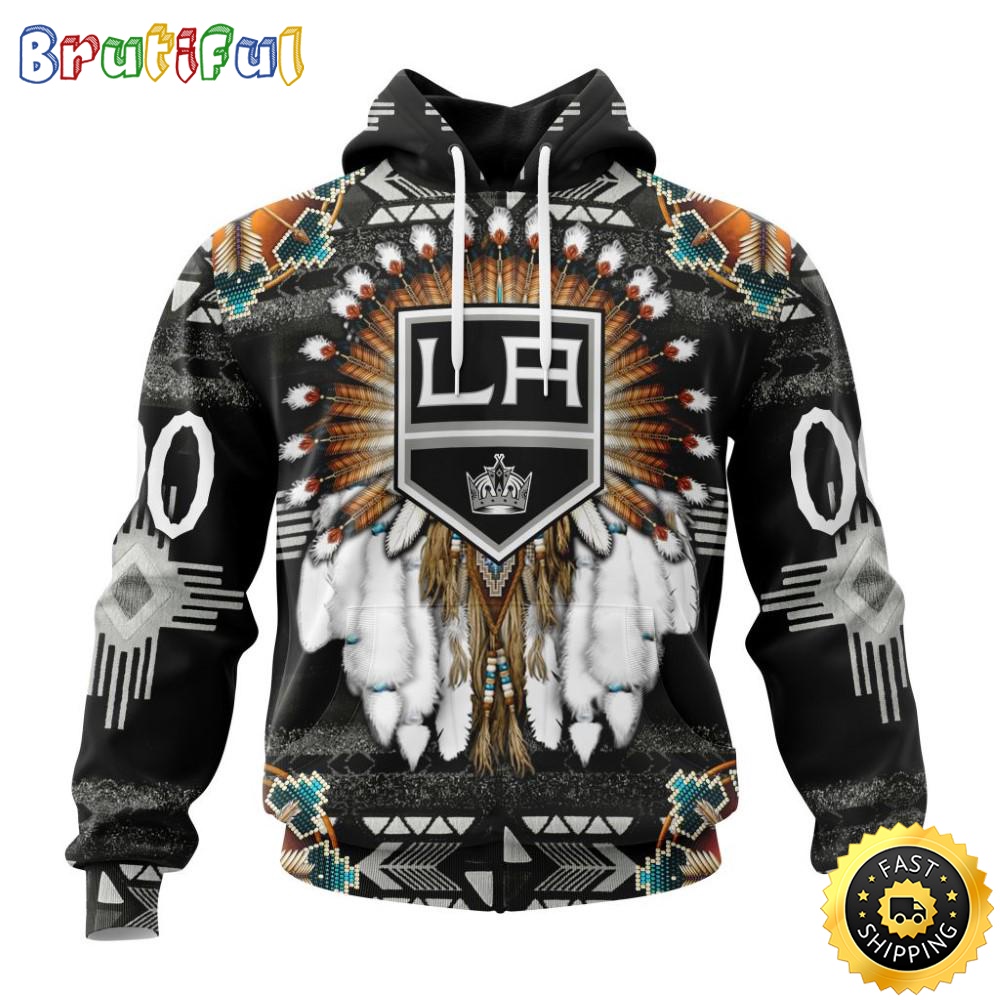 Personalized_NHL_Los_Angeles_Kings_Hoodie_Special_Native_Costume_Design_3D_Hoodie_Unisex_Tshirt_Hoodie_lubbqc