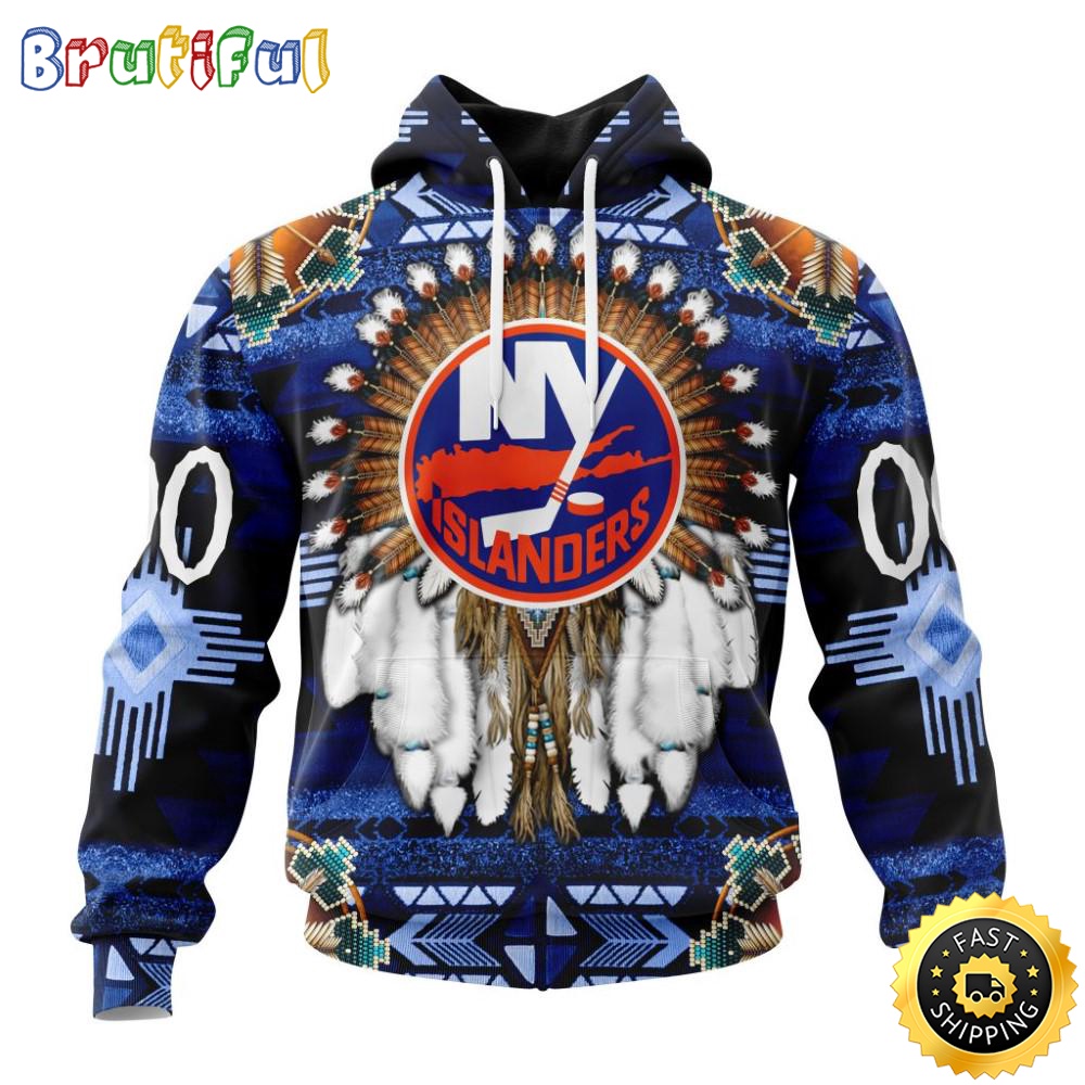 Personalized_NHL_New_York_Islanders_Hoodie_Special_Native_Costume_Design_3D_Hoodie_Unisex_Tshirt_Hoodie_gkfumf