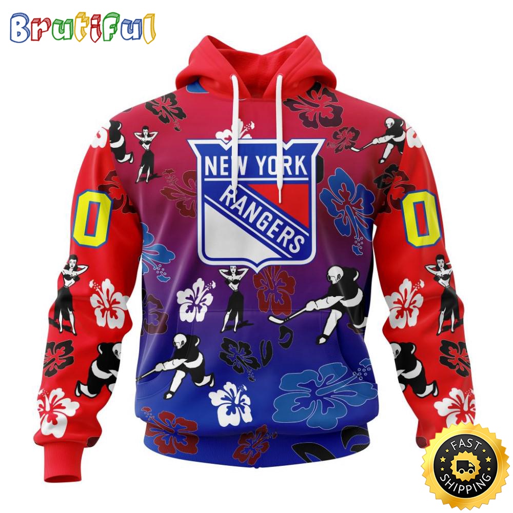 Personalized_NHL_New_York_Rangers_Hoodie_Hawaiian_Style_Design_For_Fans_Unisex_3D_Hoodie_qc1u7b