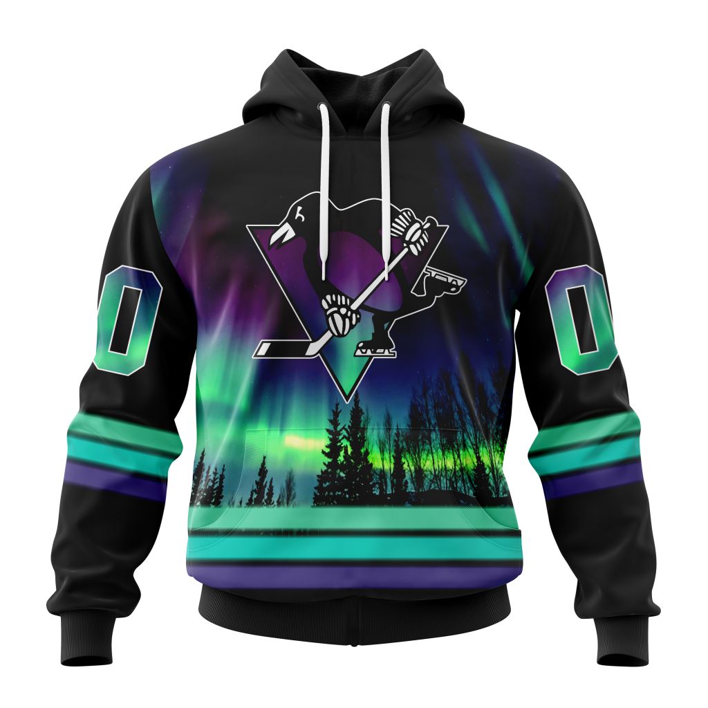 Personalized_NHL_Pittsburgh_Penguins_Hoodie_Special_Design_With_Northern_Lights_All_Over_Print_3D_Hoodie_Unisex_1_nfyued