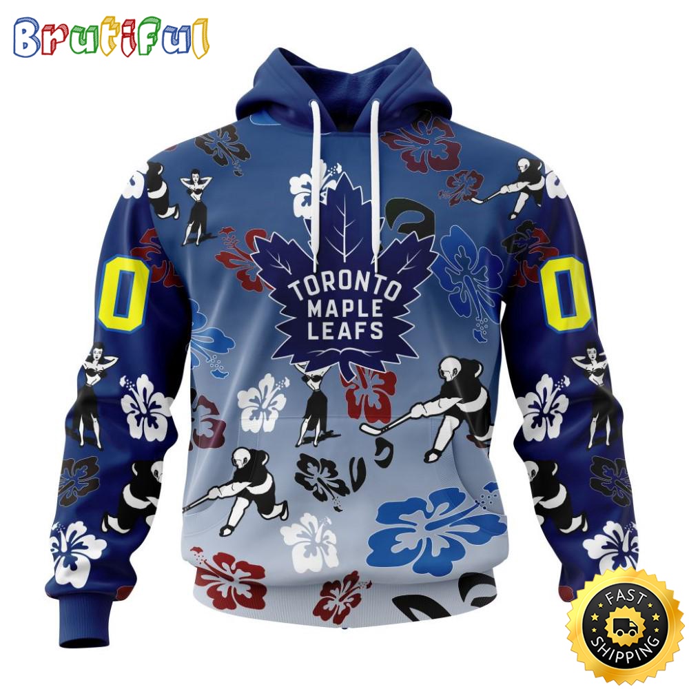 Personalized_NHL_Toronto_Maple_Leafs_Hoodie_Hawaiian_Style_Design_For_Fans_Unisex_3D_Hoodie_iry6my