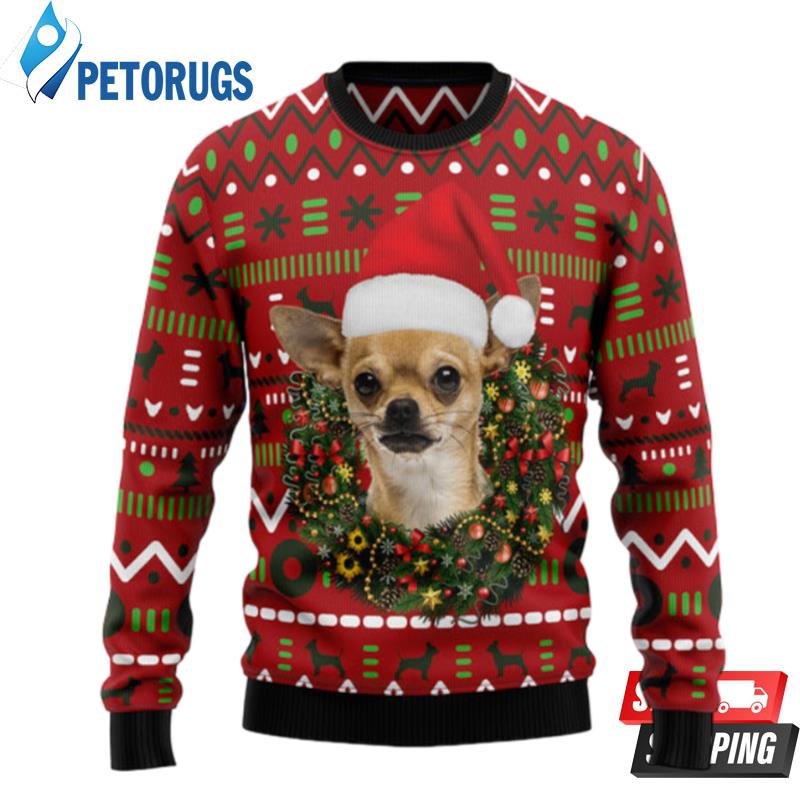 Playful-Chihuahua-Merry-Christmas-Ugly-Christmas-Sweaters-1