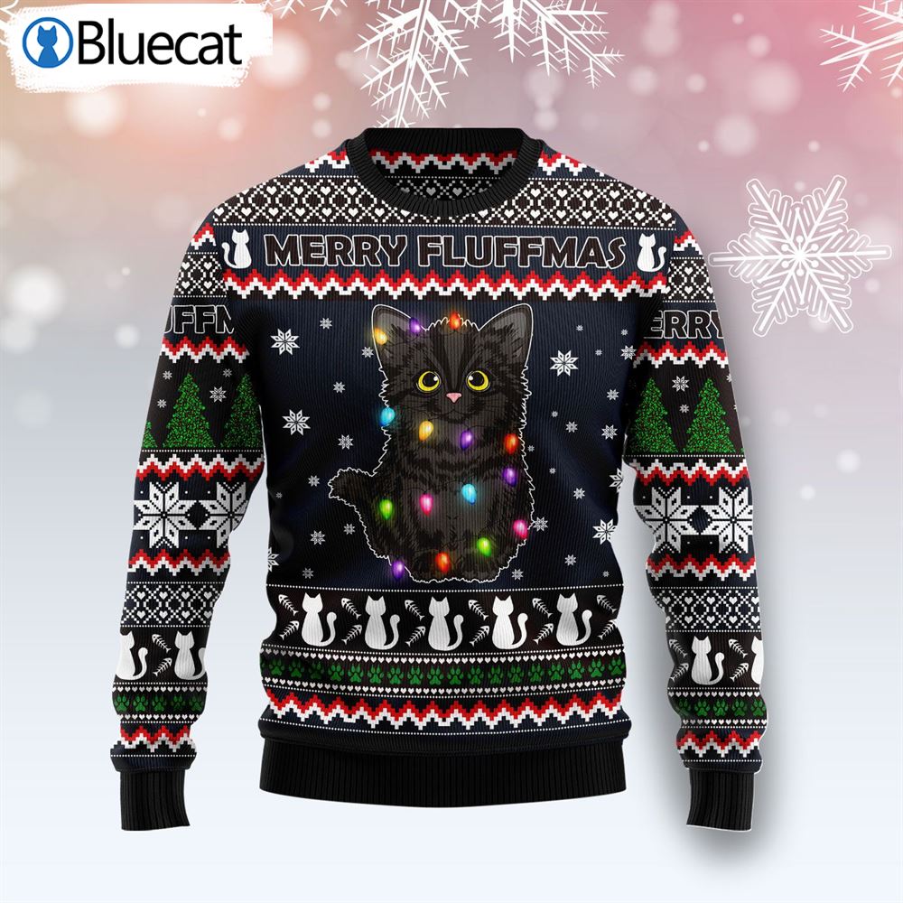 black-cat-fluffmas-ugly-christmas-sweater-1