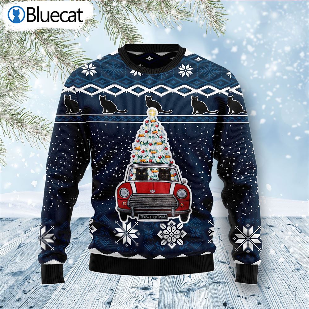 black-cat-meowy-catmas-ugly-christmas-sweater-1
