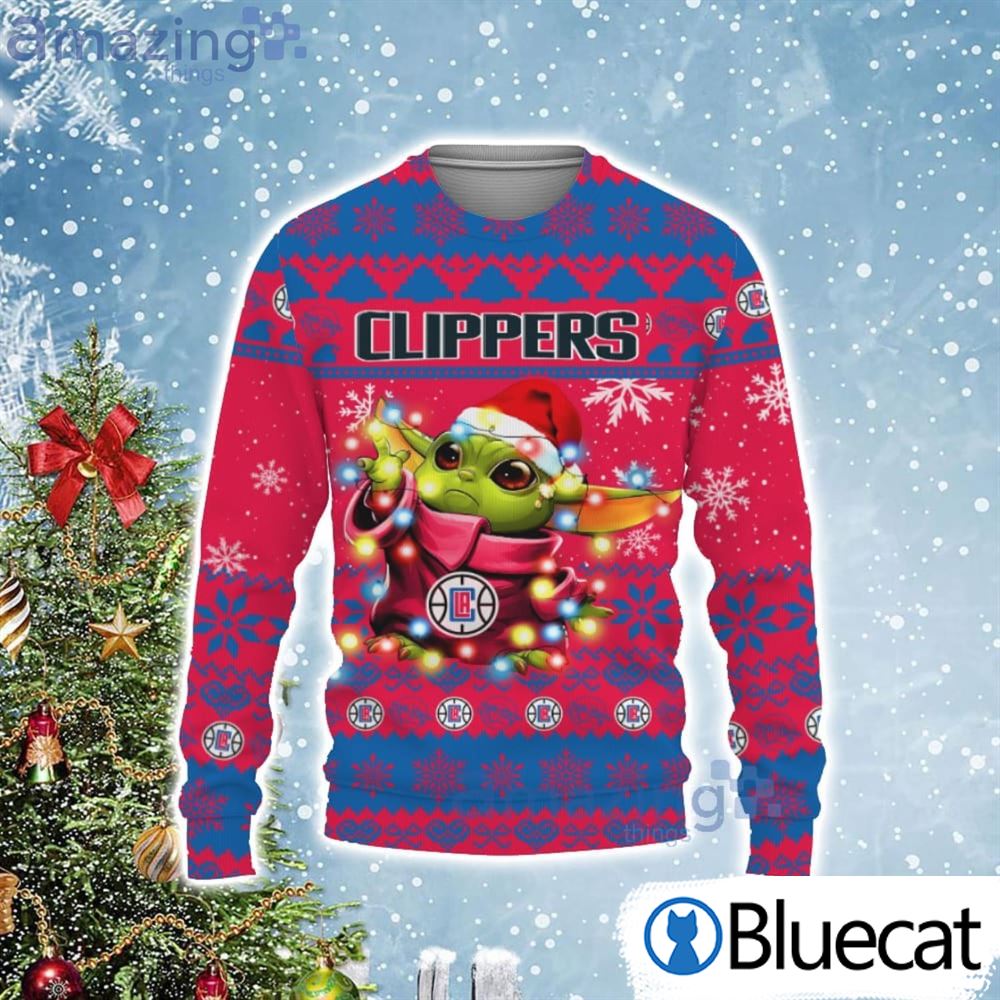 los-angeles-clippers-baby-yoda-star-wars-sports-football-american-ugly-christmas-sweater-1