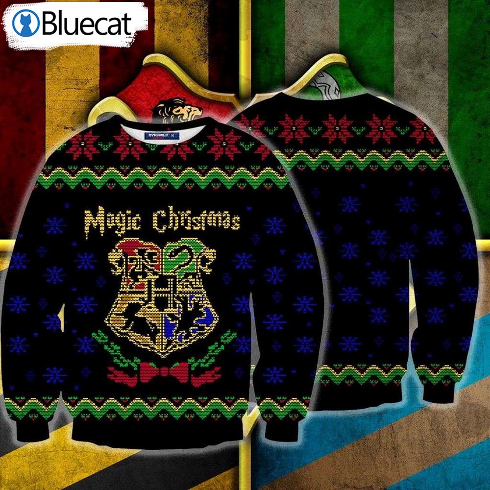 magic-christmas-harry-potter-hogwarts-logo-ugly-sweater-1