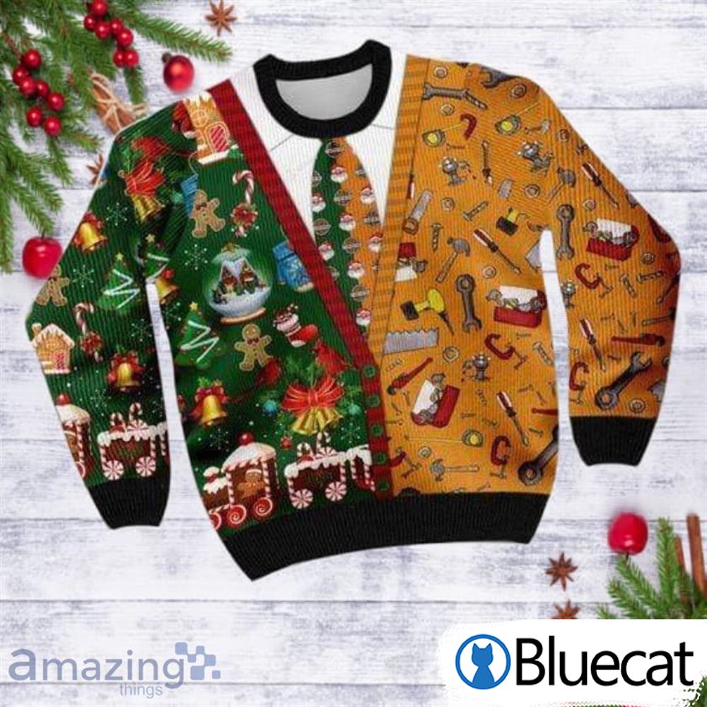 Merry Chrsitmas Carpenter Merry Christmas Ugly Sweater