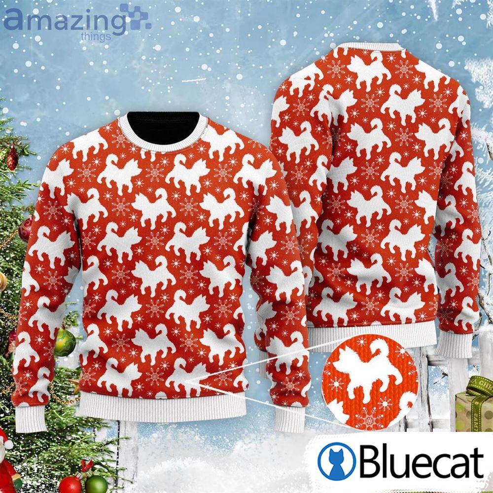 Merry Dogmas All Over Print Ugly Christmas Sweater